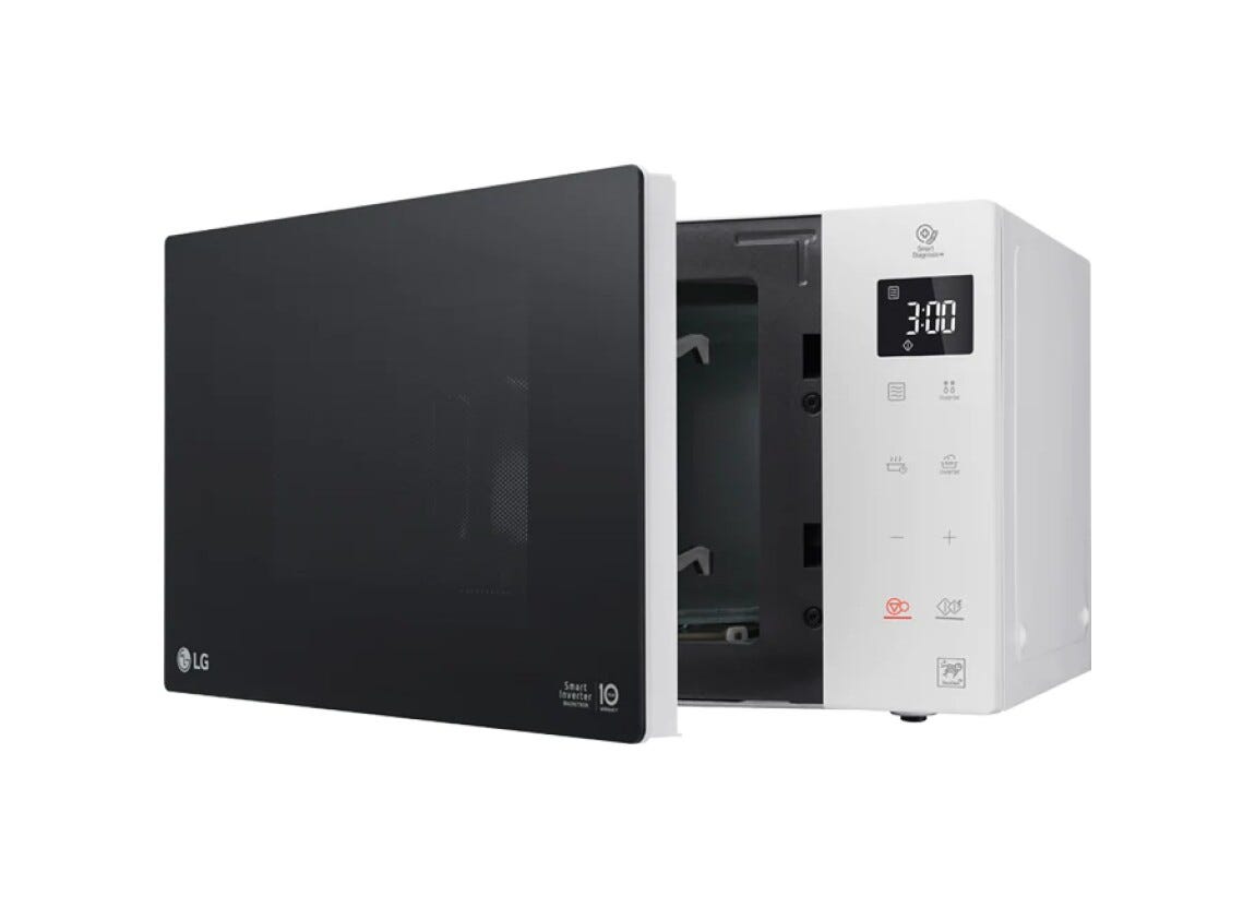 LG MS23NECBW Forno microonde a libera installazione cm. 48 - bianco
