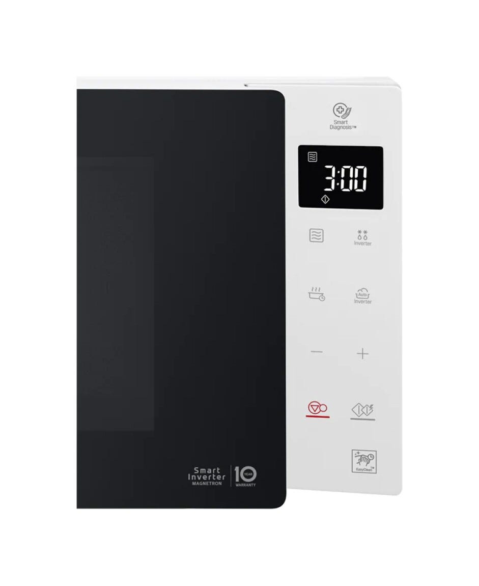 LG MS23NECBW Forno microonde a libera installazione cm. 48 - bianco