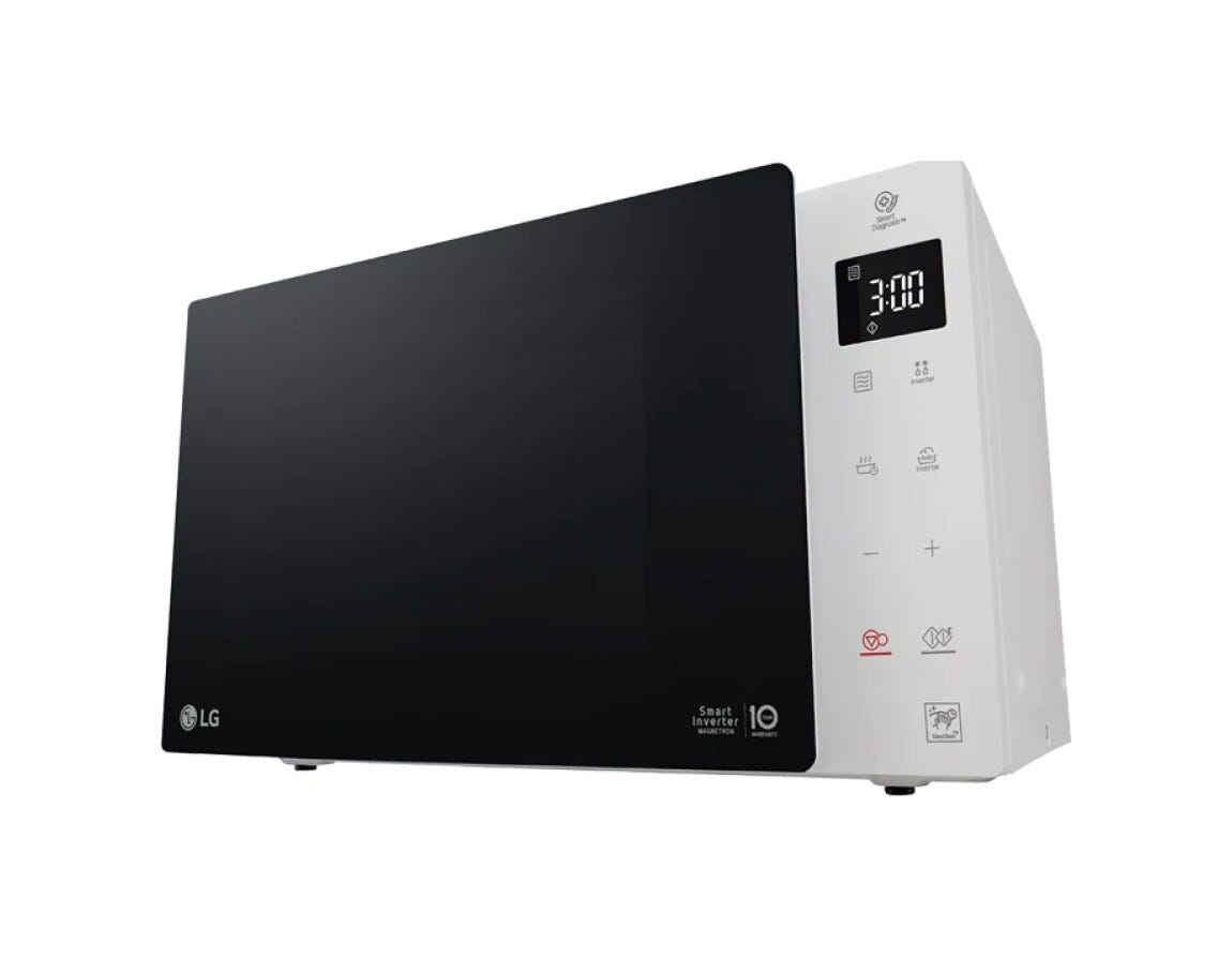 LG MS23NECBW Forno microonde a libera installazione cm. 48 - bianco