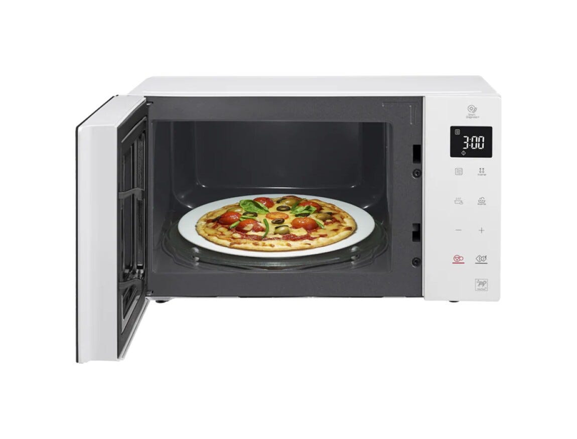 LG MS23NECBW Forno microonde a libera installazione cm. 48 - bianco