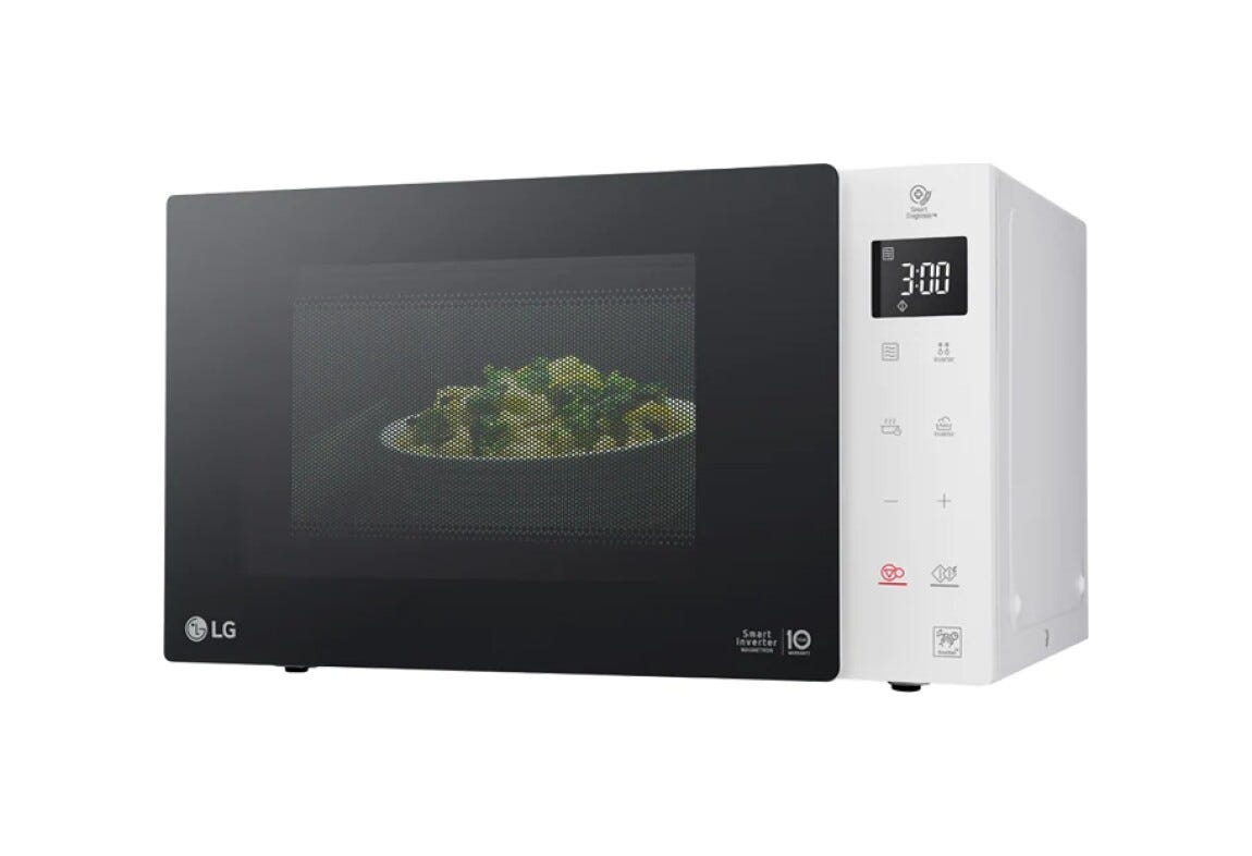 LG MS23NECBW Forno microonde a libera installazione cm. 48 - bianco