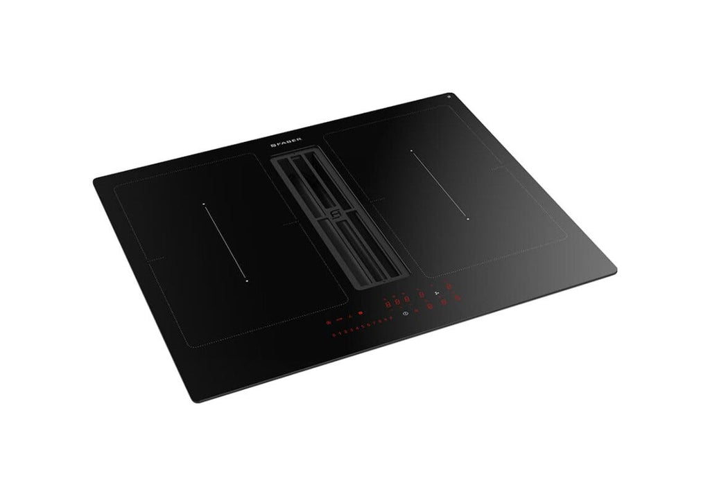 Faber GALILEO SMART BK A600 Piano cottura induzione cm. 60 con cappa integrata da 780 m3/h - vetroceramica nero