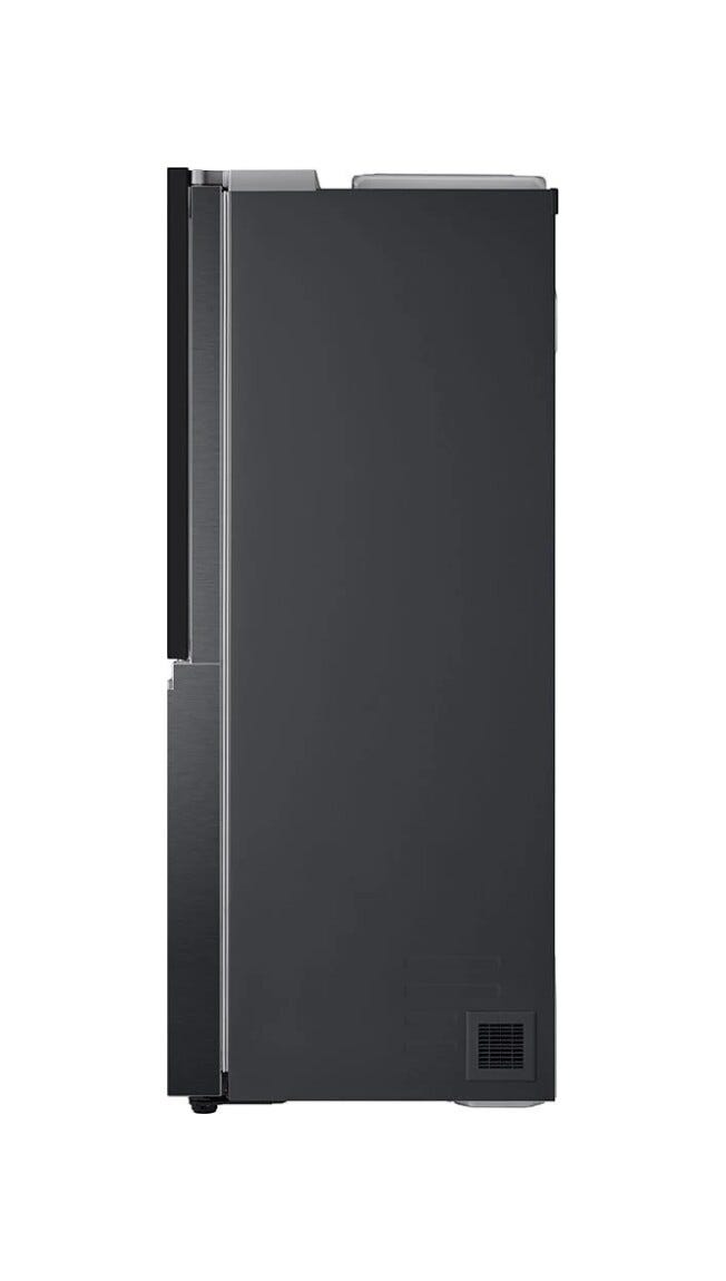 LG GSXV91MCAE Frigorifero con congelatore side by side cm. 91 h 179 - lt. 635 - nero