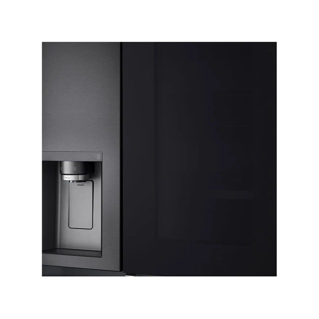 LG GSXV91MCAE Frigorifero con congelatore side by side cm. 91 h 179 - lt. 635 - nero