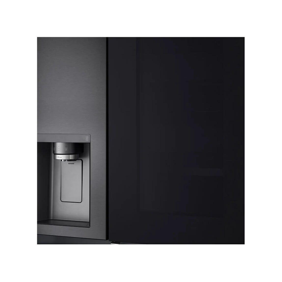 LG GSXV91MCAE Frigorifero con congelatore side by side cm. 91 h 179 - lt. 635 - nero