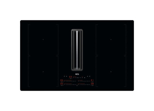 AEG CCE84751CB Piano cottura induzione cm. 83 con cappa integrata da 630 m3/h - Saphirmatt