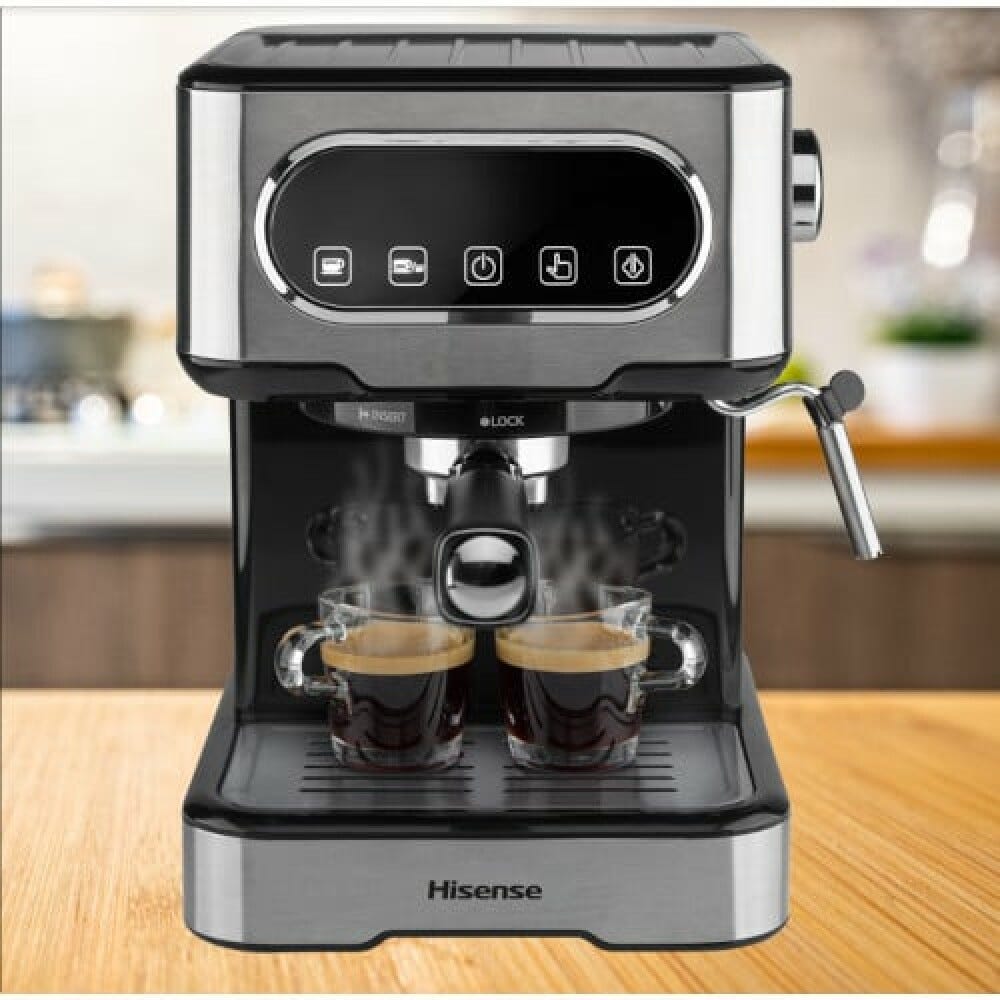 Hisense HSCM15DBK Macchina per caffè manuale - inox