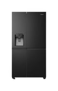 Hisense RS818N4TFE Frigorifero con congelatore side by side - cm. 91 h. 179 - lt. 617 - nero