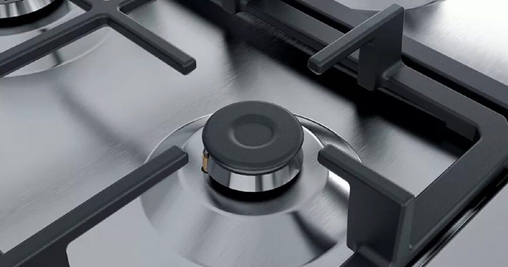 Balay 3ETG664HB Piano cottura a gas cm. 60 - vetro nero