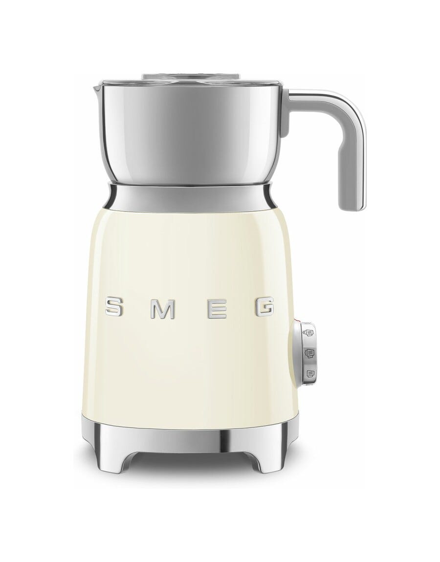 Smeg Selection MFF11CREU 50's Style Montalatte - panna lucido