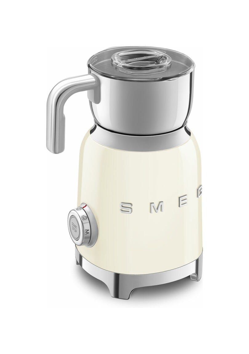 Smeg Selection MFF11CREU 50's Style Montalatte - panna lucido