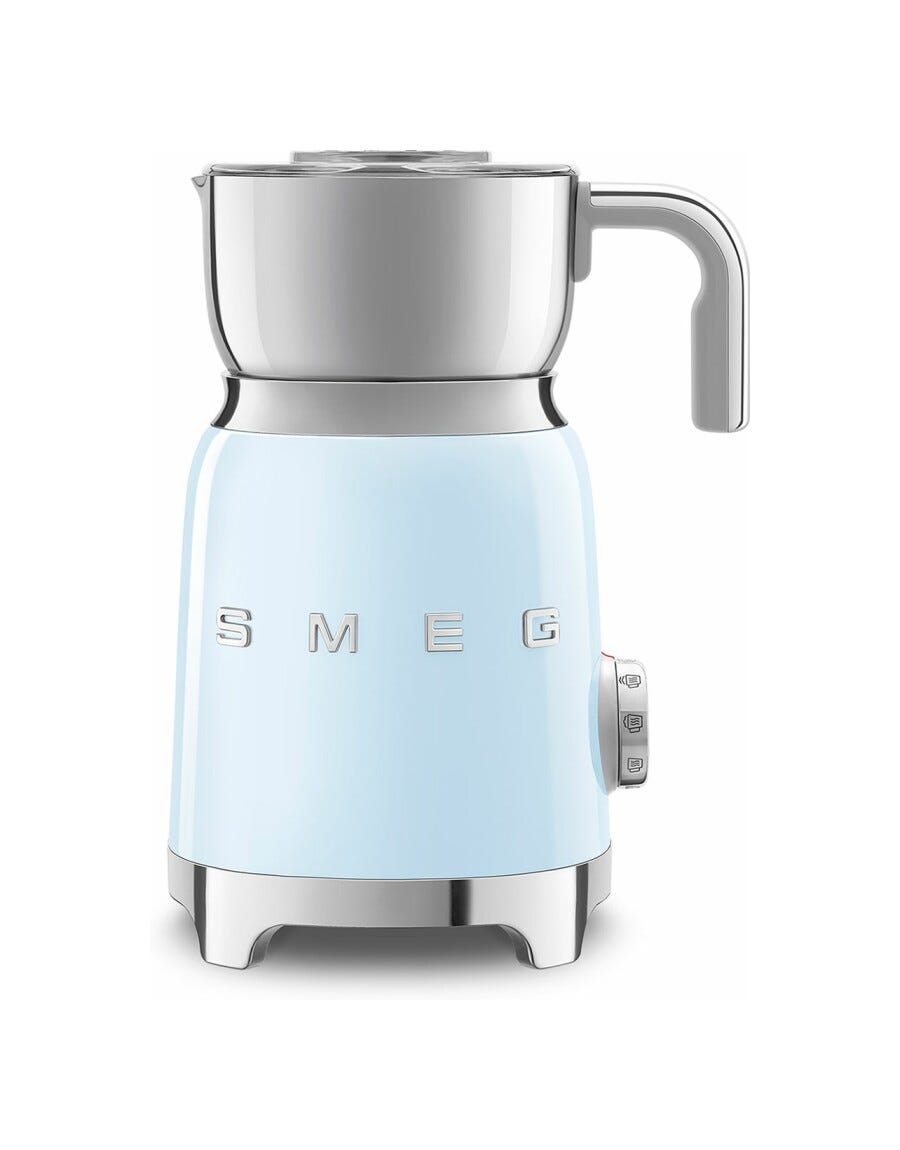 Smeg Selection MFF11PBEU 50's Style Montalatte - azzurro lucido