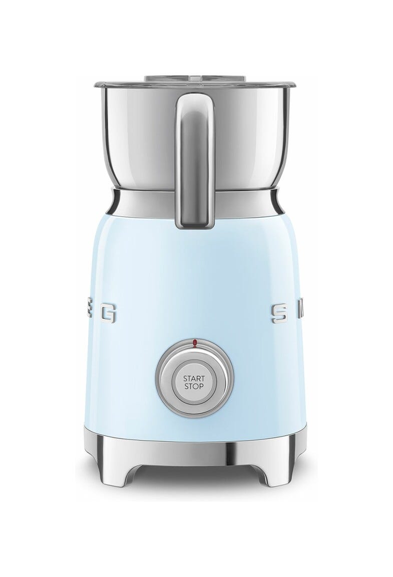 Smeg Selection MFF11PBEU 50's Style Montalatte - azzurro lucido