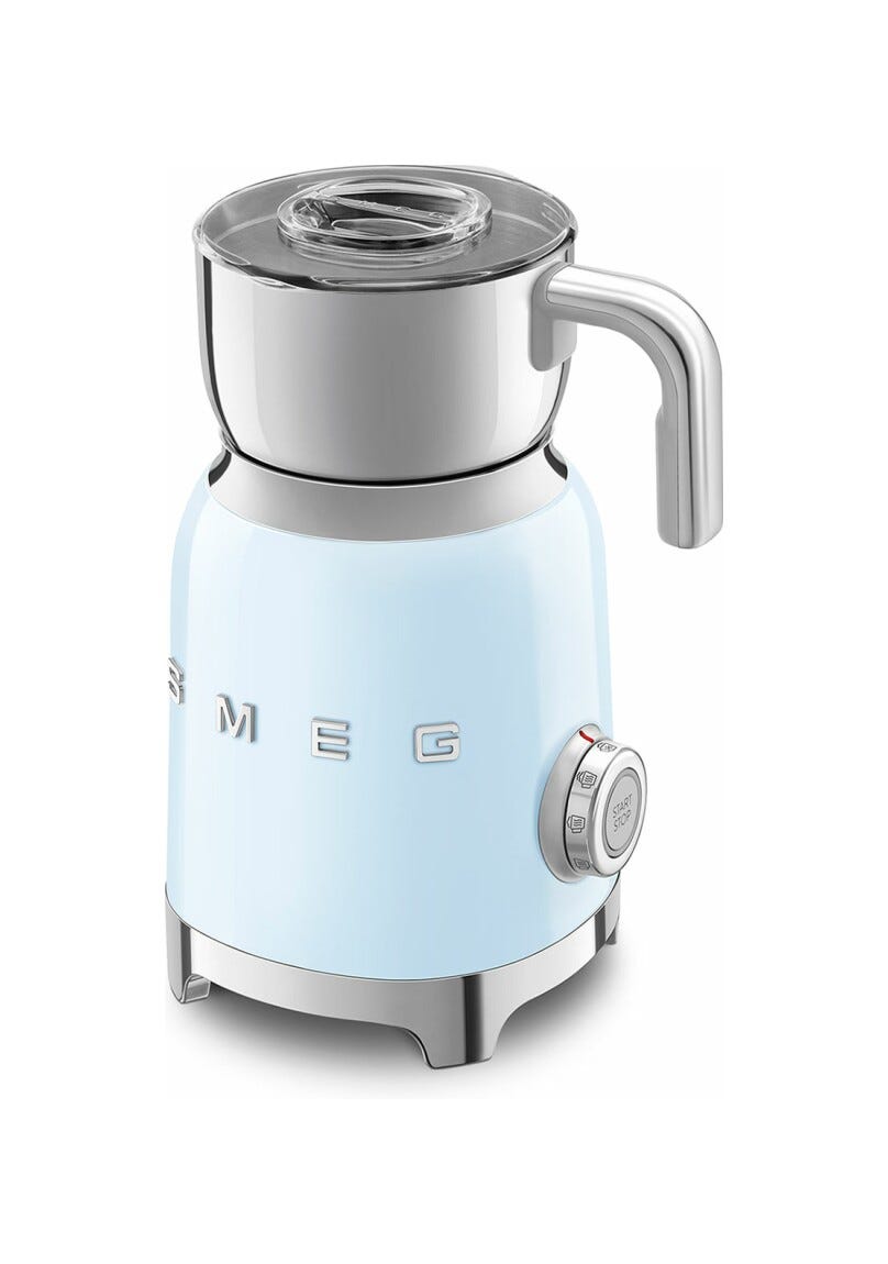 Smeg Selection MFF11PBEU 50's Style Montalatte - azzurro lucido