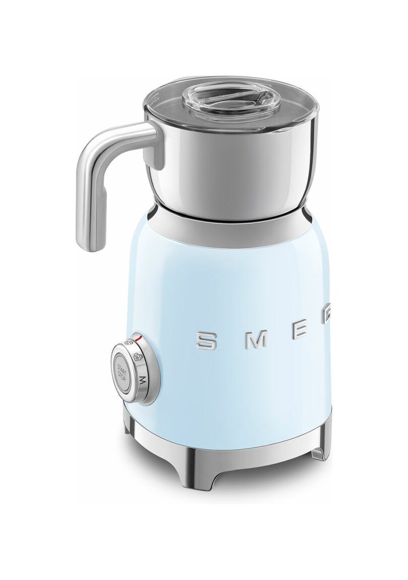 Smeg Selection MFF11PBEU 50's Style Montalatte - azzurro lucido