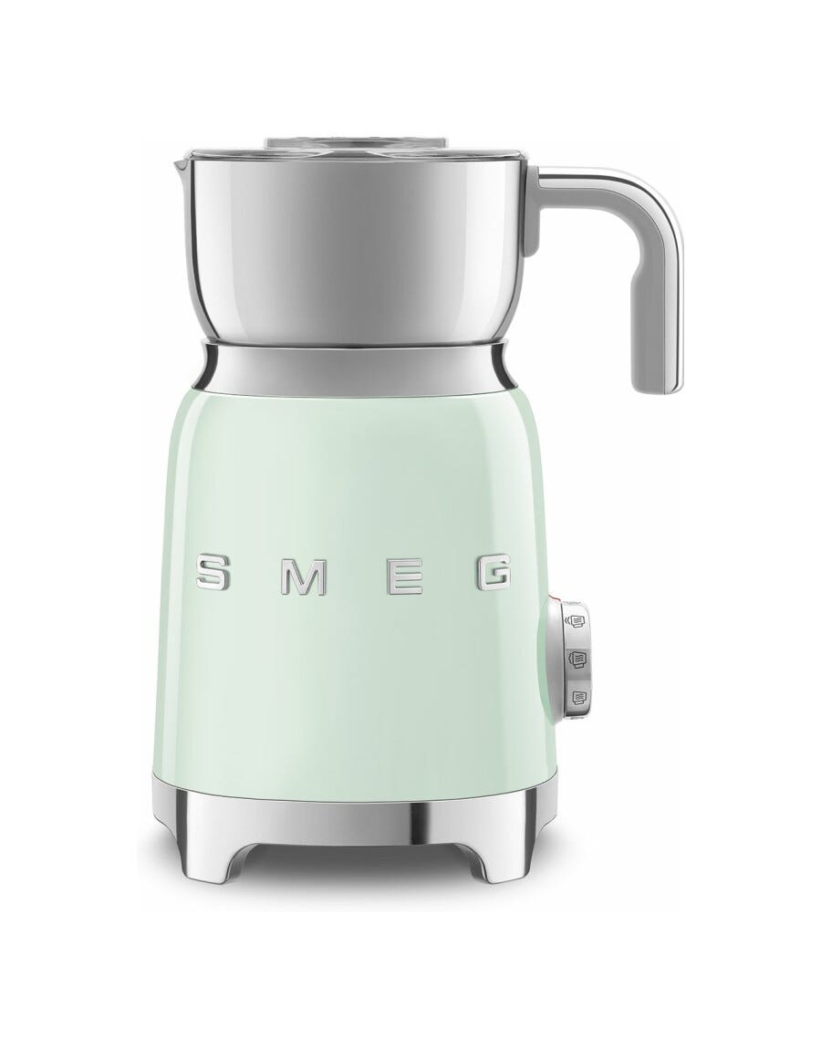 Smeg Selection MFF11PGEU 50's Style Montalatte - verde pastello lucido