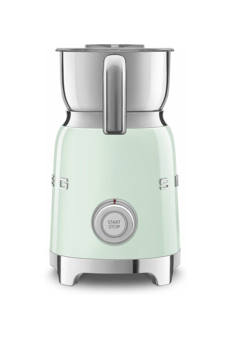 Smeg Selection MFF11PGEU 50's Style Montalatte - verde pastello lucido