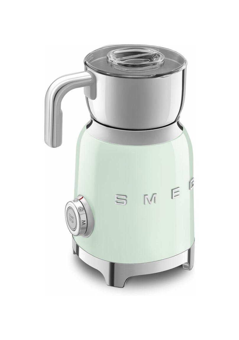 Smeg Selection MFF11PGEU 50's Style Montalatte - verde pastello lucido