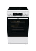Gorenje GECS5C70WA Cucina da accosto cm. 50 - 4 zone elettriche + 1 forno elettrico - bianco