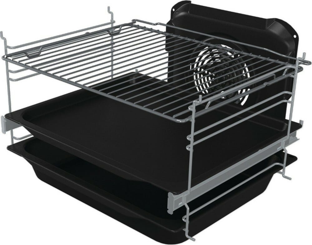 Gorenje GECS5C70WA Cucina da accosto cm. 50 - 4 zone elettriche + 1 forno elettrico - bianco