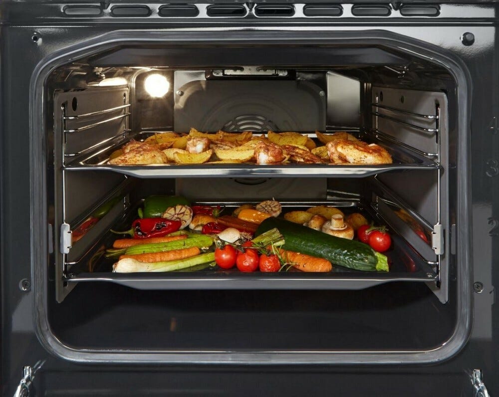 Gorenje GECS5C70WA Cucina da accosto cm. 50 - 4 zone elettriche + 1 forno elettrico - bianco