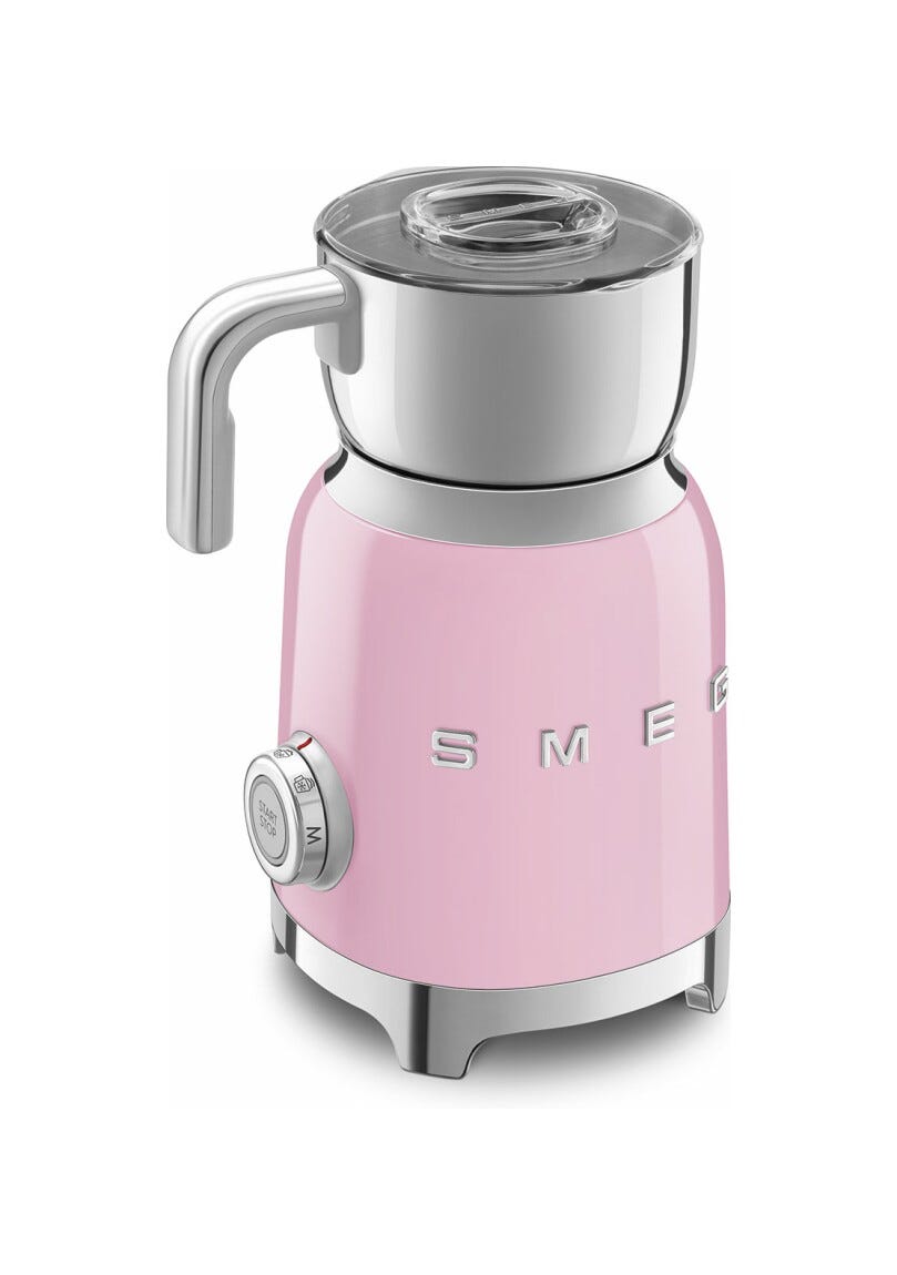 Smeg Selection MFF11PKEU 50's Style Montalatte - rosa lucido
