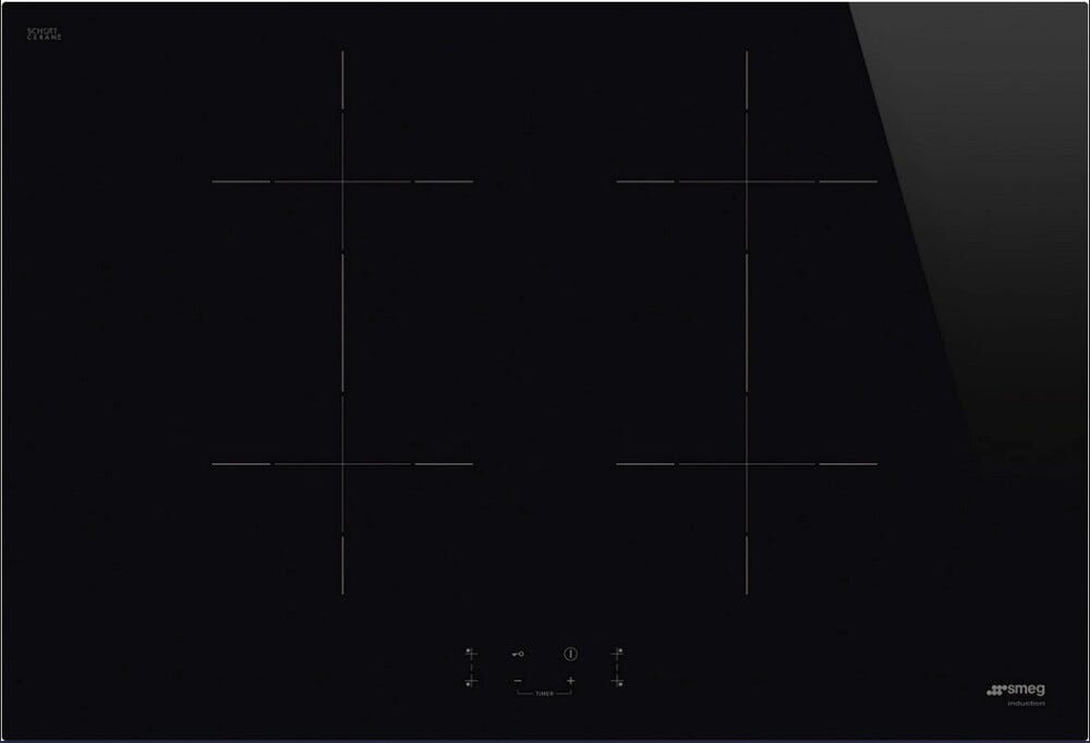 Smeg SIB2741D Universale Piano cottura a induzione cm. 70/75 - vetroceramica nero