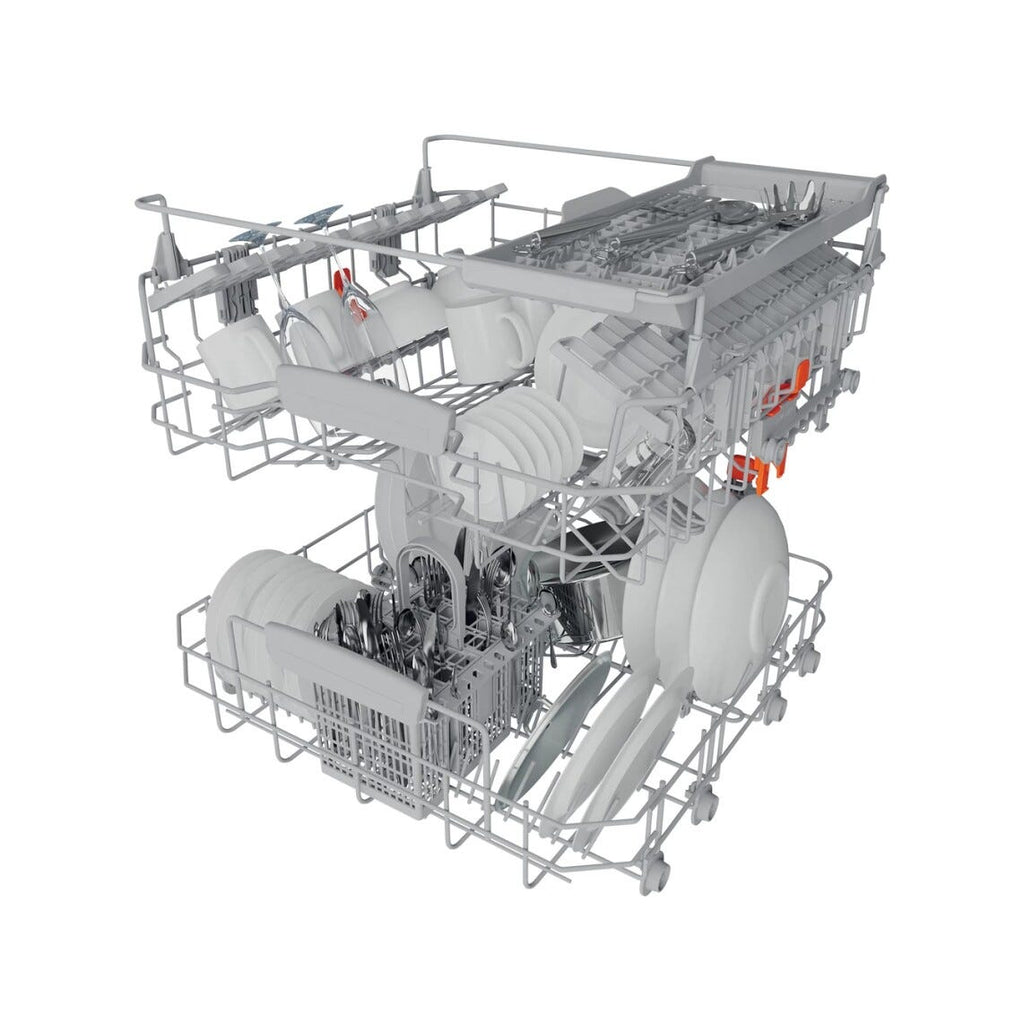 Hotpoint Ariston HFC 3C41 CW X Lavastoviglie a libera installazione cm. 60 - 14 coperti - inox