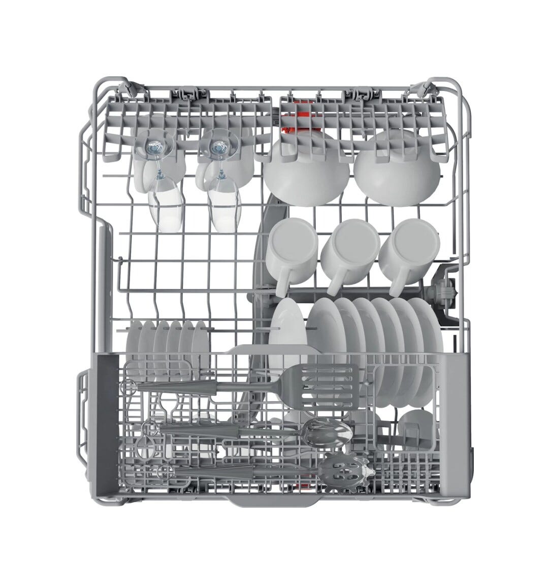 Hotpoint Ariston HFC 3C41 CW X Lavastoviglie a libera installazione cm. 60 - 14 coperti - inox