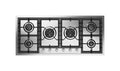 ILVE HCPT125DD Professional Plus Piano cottura gas filotop cm 120 - inox satinato