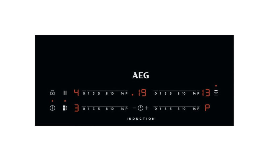 AEG IKK84443FB SERIE 6000 BRIDGE Piano cottura a induzione cm 80 - vetroceramica nero