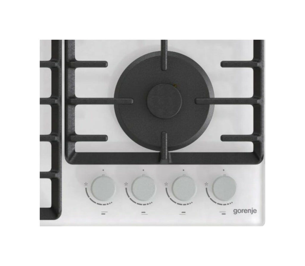 Gorenje GT642AXW Piano cottura a gas cm. 60 - bianco