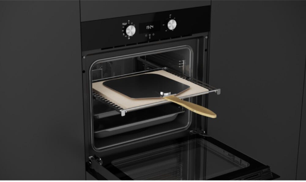 Teka HLB 8510 P Maestro Pizza Forno elettrico pirolitico cm. 60 - nero