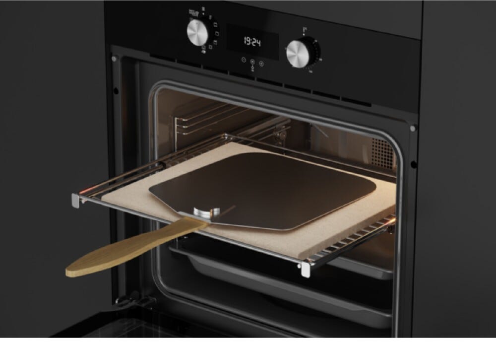 Teka HLB 8510 P Maestro Pizza Forno elettrico pirolitico cm. 60 - nero