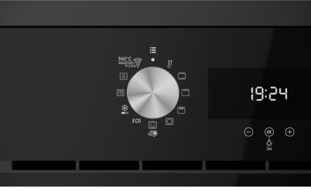 Teka HLB 8510 P Maestro Pizza Forno elettrico pirolitico cm. 60 - nero