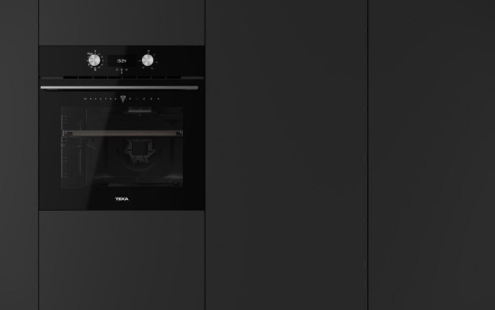 Teka HLB 8510 P Maestro Pizza Forno elettrico pirolitico cm. 60 - nero