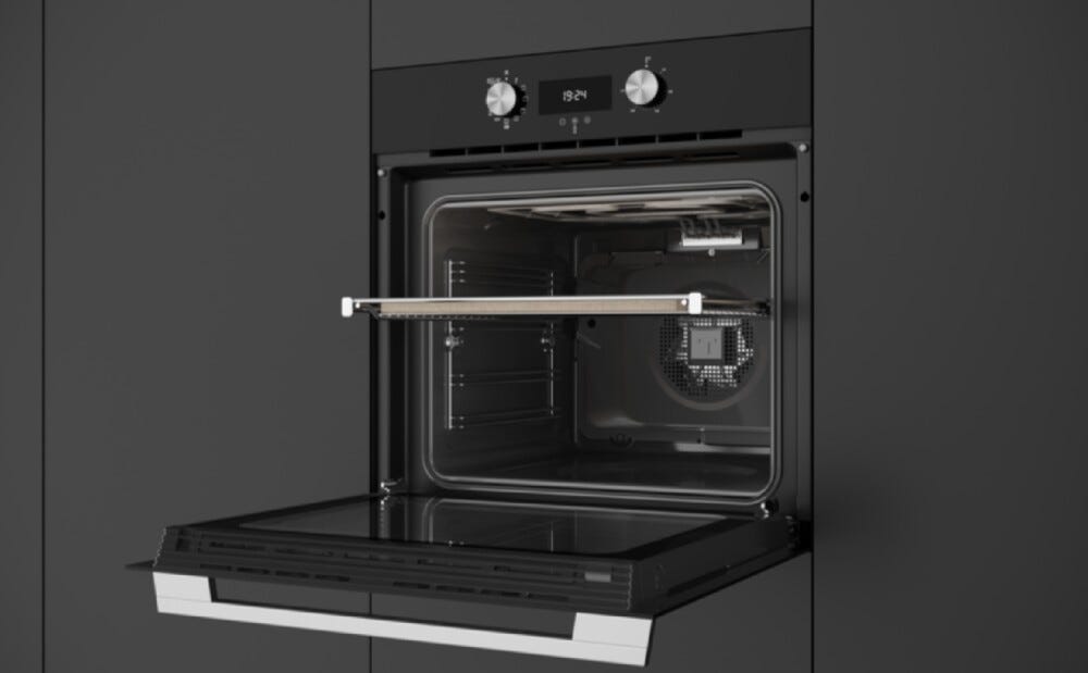 Teka HLB 8510 P Maestro Pizza Forno elettrico pirolitico cm. 60 - nero