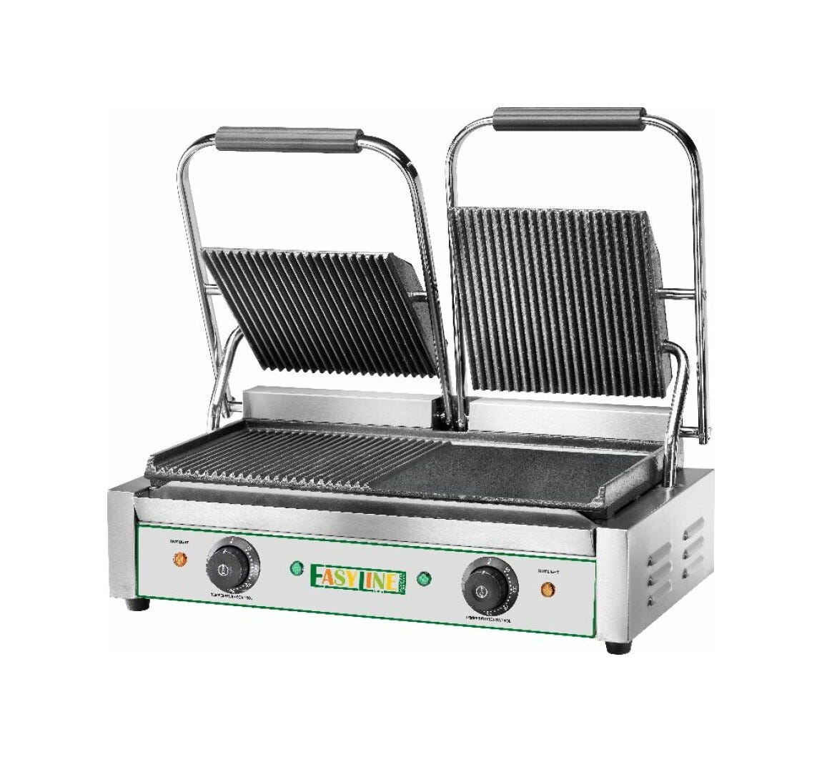 Fimar EG03M - EASYLINE Piastra cottura in ghisa doppia
