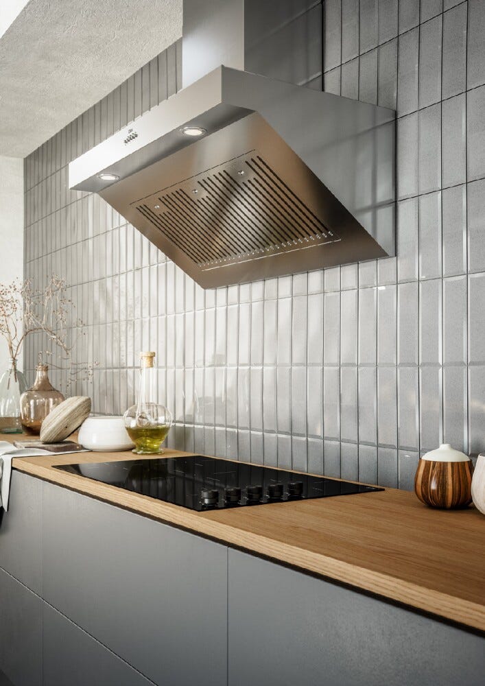 ILVE HVI395 Professional Plus Piano cottura a induzione cm 90 con manopole - vetroceramica nero