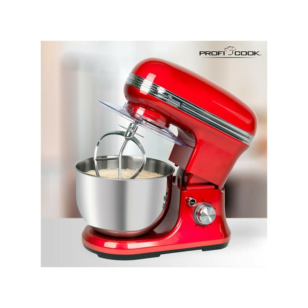 Proficook PCKM1197 Impastatrice da lt. 5 - rosso