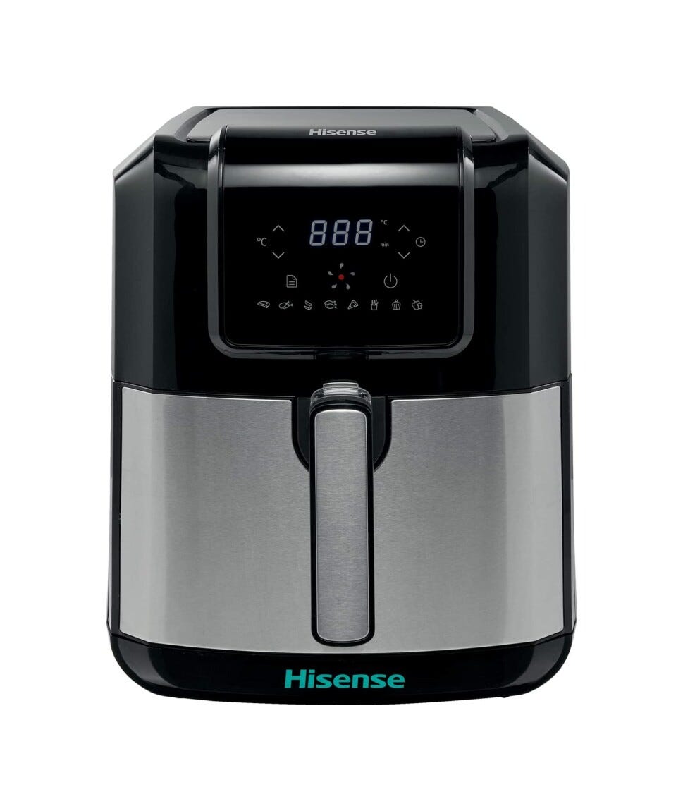 Hisense H06AFBS1S3 Friggitrice ad aria - nero/inox