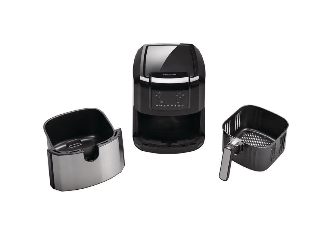 Hisense H06AFBS1S3 Friggitrice ad aria - nero/inox
