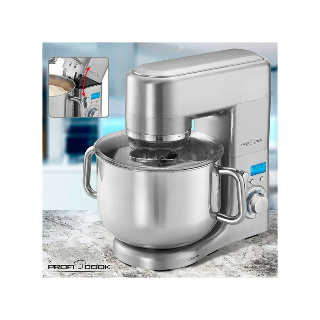 Proficook PCKM1096 Impastatrice da lt. 10 - alluminio
