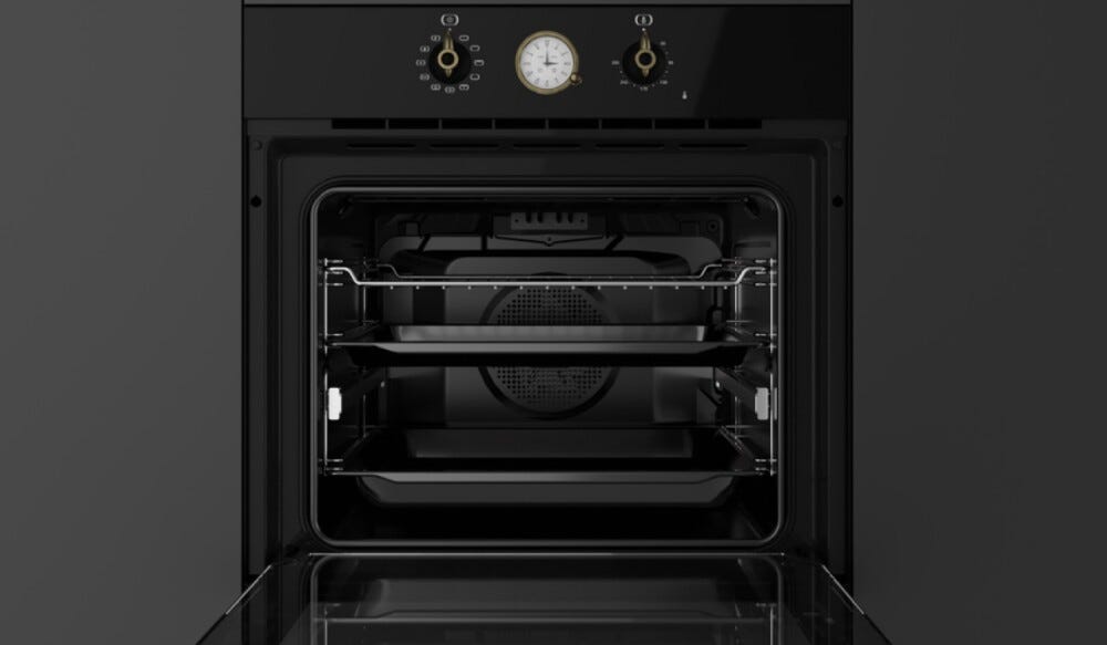 Teka HRB 6300 HydroClean Country Style Edition Forno elettrico cm. 60 - antracite