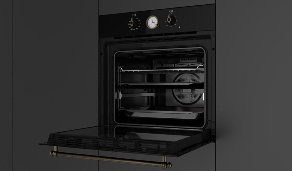 Teka HRB 6300 HydroClean Country Style Edition Forno elettrico cm. 60 - antracite