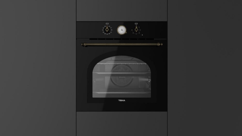 Teka HRB 6300 HydroClean Country Style Edition Forno elettrico cm. 60 - antracite