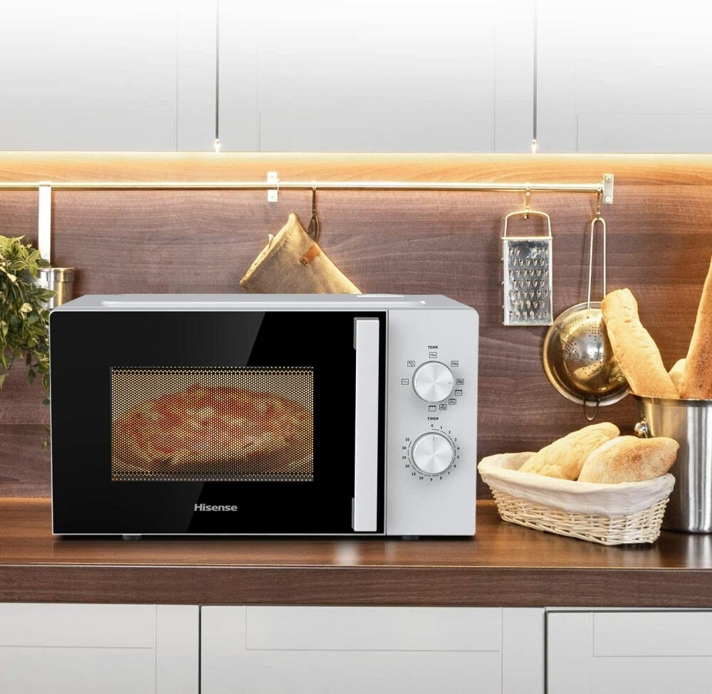 Hisense H20MOWP1HG Forno a microonde cm. 46 - bianco/nero
