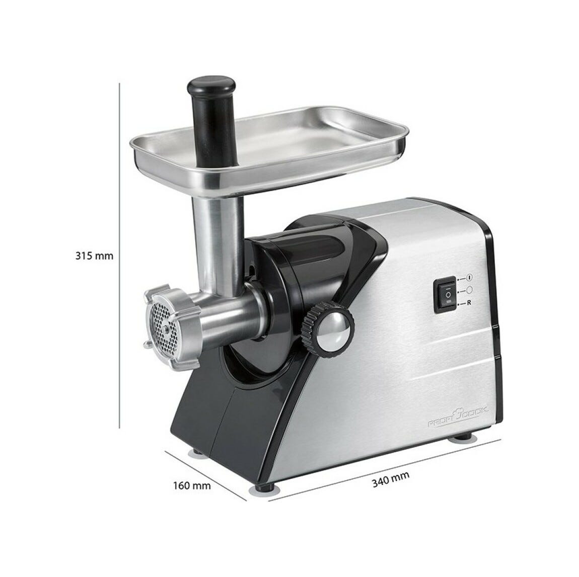 Proficook PCFW1060 Tritacarne - acciaio inox