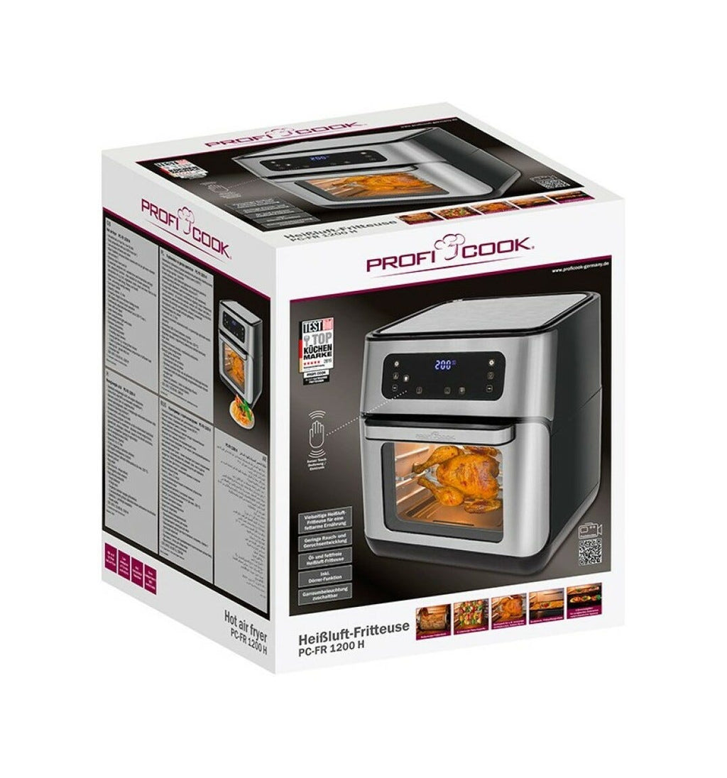 Proficook PCFR1200H Friggitrice ad aria - inox