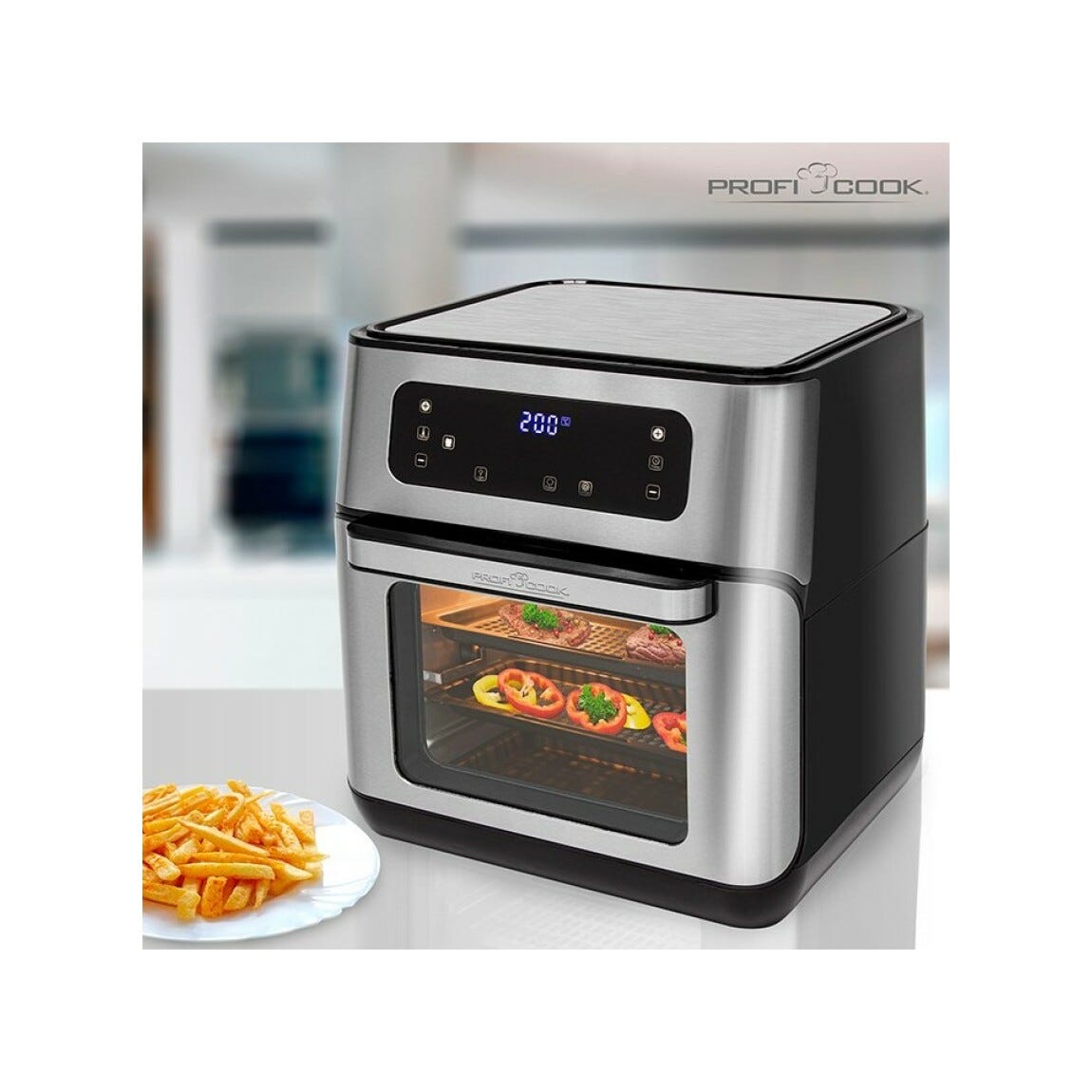 Proficook PCFR1200H Friggitrice ad aria - inox